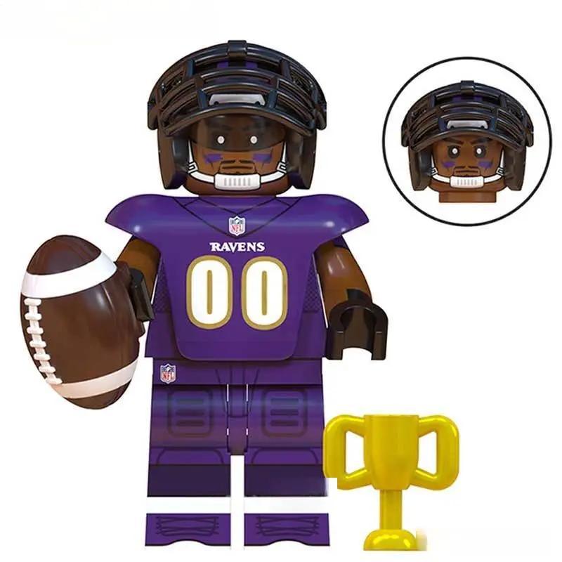 Baltimore Ravens NFL Football Teams Lego Minifigures Custom Toys - ToylandEU™
