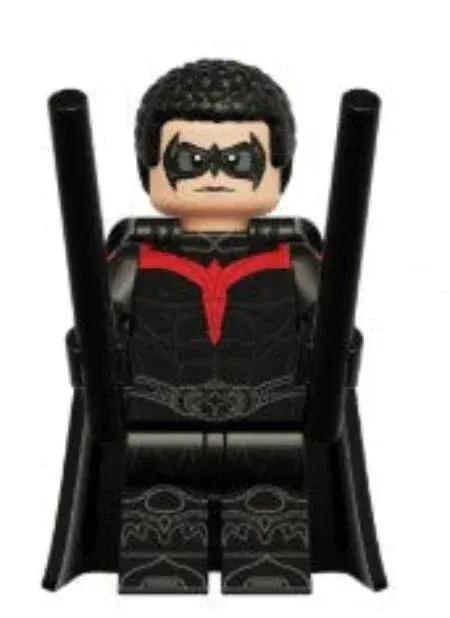 Custom Minifig Boy Wonder Heroic Sidekick Base Plate - ToylandEU™