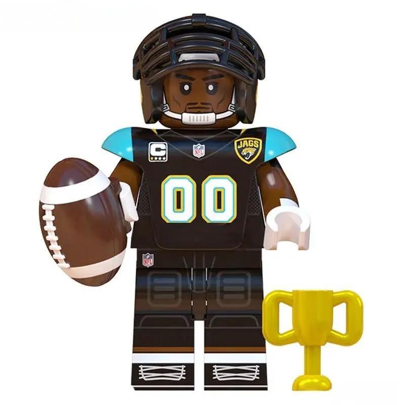 Jacksonville Jaguars NFL Football Teams Lego Minifigures Custom Toys - ToylandEU™