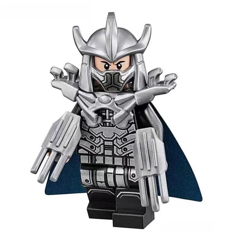Master Shredder Teenage Mutant Ninja Turtles Minifigure – Custom LEGO-Compatible TMNT Villain Figure - ToylandEU™