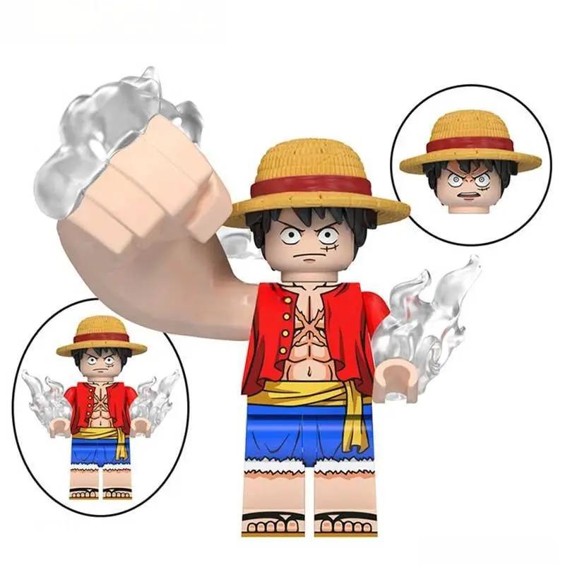Monkey D Luffy from One Piece Lego Anime Minifigures Custom Toys 3 - ToylandEU™