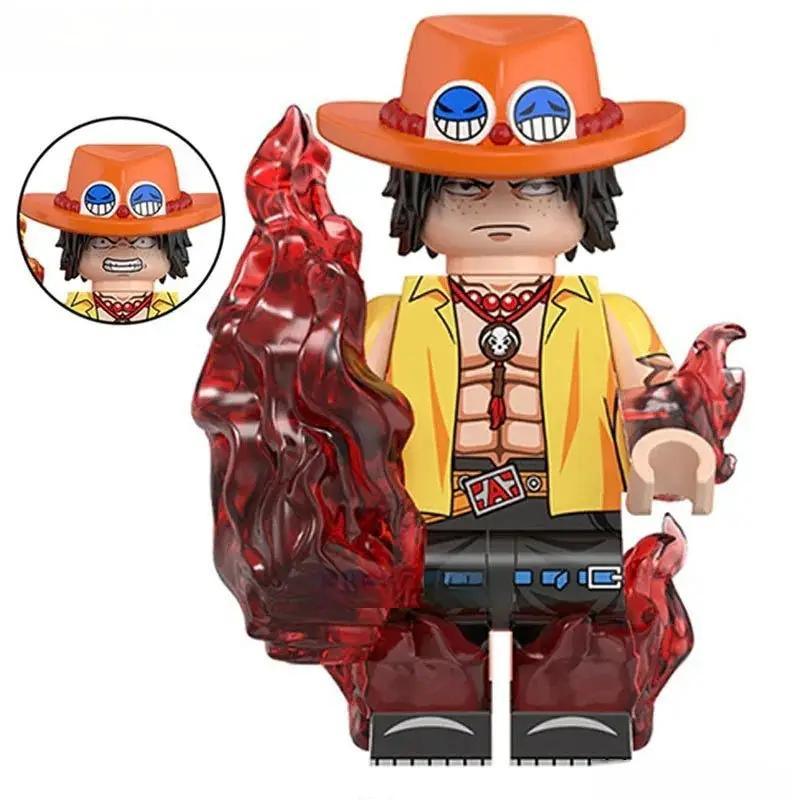 Portgas D Ace from ONE PIECE Anime Lego Minifigures custom toys 2 - ToylandEU™