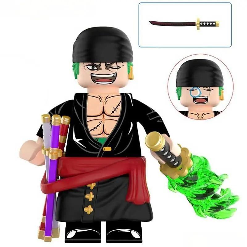 Roronoa Zoro from One Piece Lego Anime Minifigures Custom Toys 7 - ToylandEU™