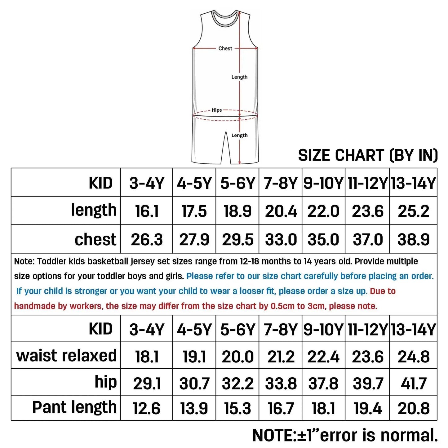 Custom Pod4basket Kids Basketball Jersey and Shorts Set, Personalized, Sleeveless, Polyester, Breathable, True to Size - ToylandEU