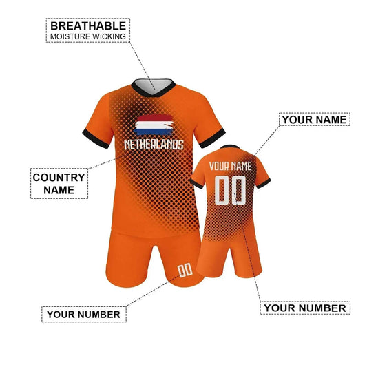 Custom Soccer Jersey With Name And Number - ToylandEU™