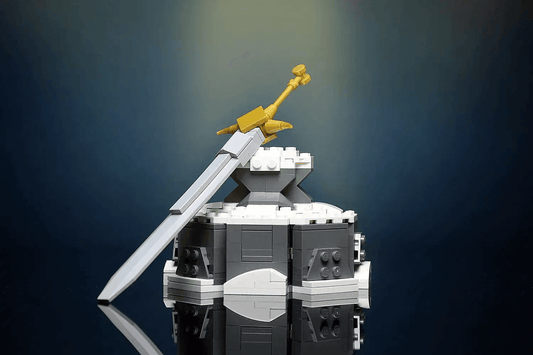 LEGO Sword In The Stone MOC Hidden Locking Feature Deluxe - ToylandEU™
