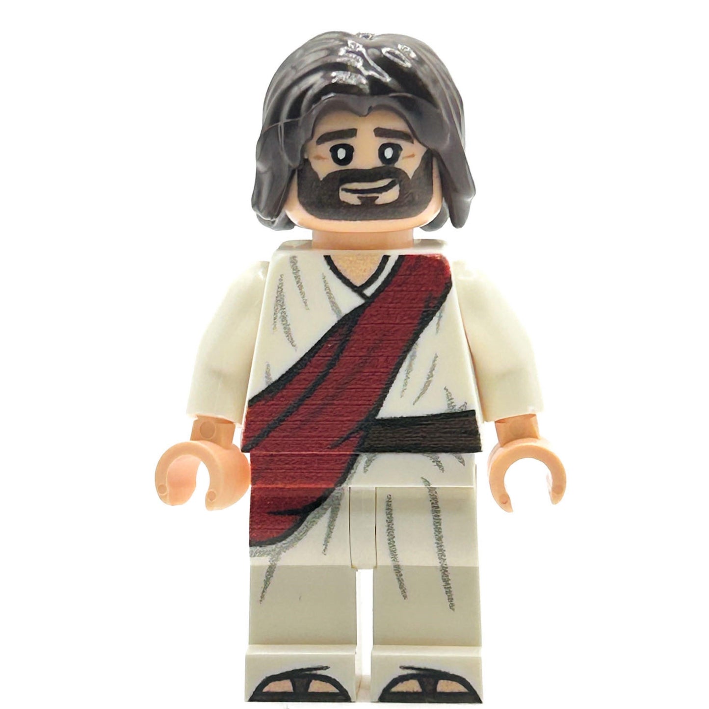 Minifigure Jesus | White Robe Red Sash | Toylandeu™