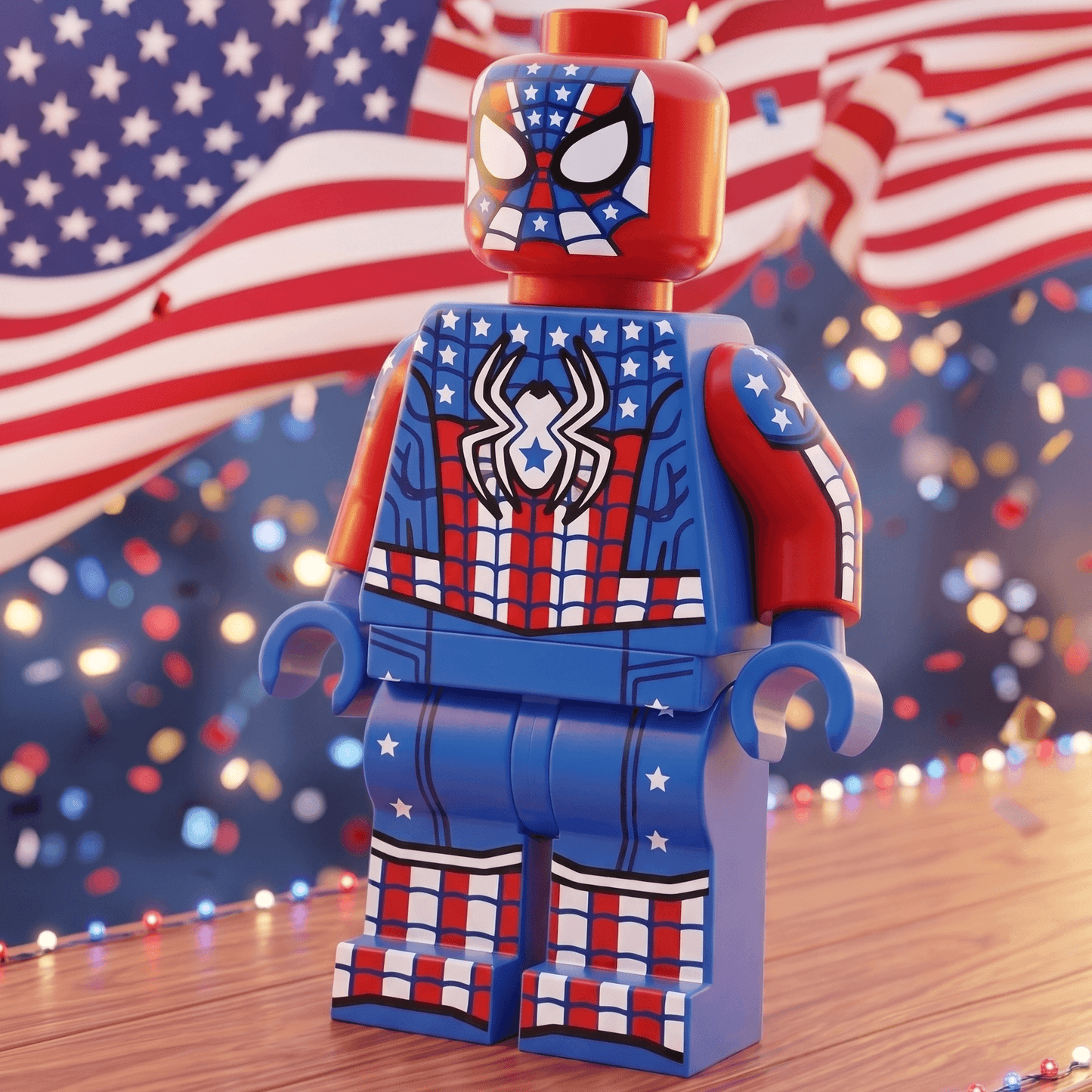 Patriotic Spider-Man | 250th Edition | Toylandeu™
