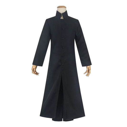 Customised Cosplay Costume Black Neo Trench Coat Unisex - ToylandEU