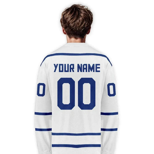Customizable Finland Ice Hockey Jersey for All Ages - Men, Women, Youth, and Kids - Personalized Name and Number Training Shirt for Danish Fans - ToylandEU