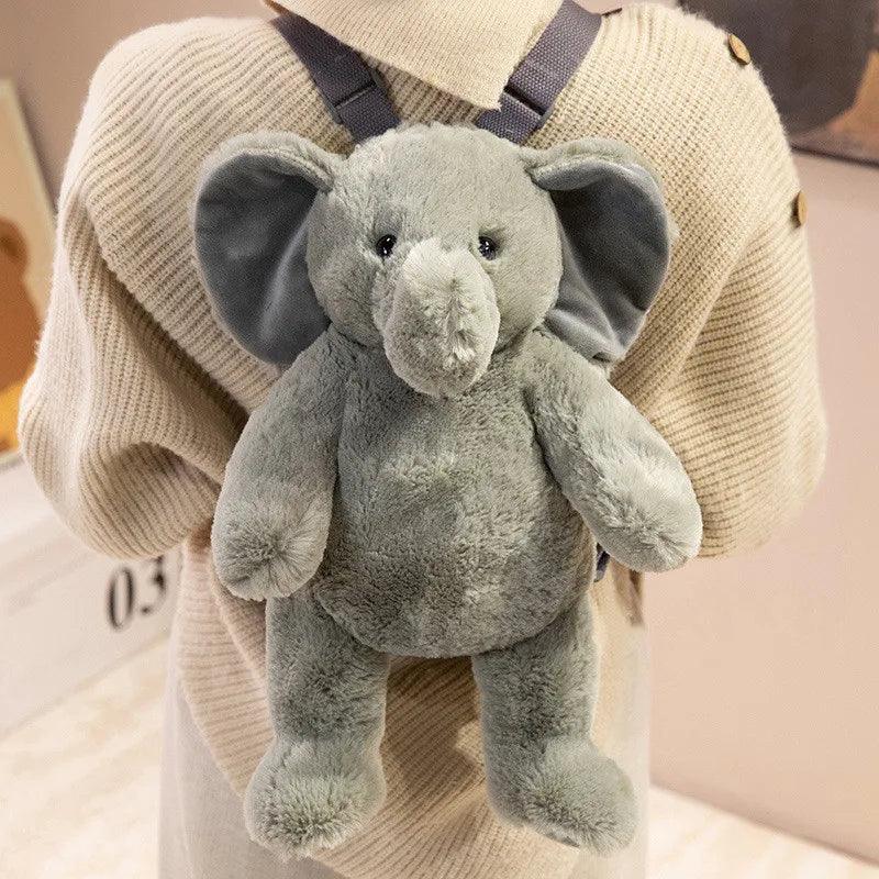 Cute Animal Plush Backpack For Kids 40cm 8 Styles
