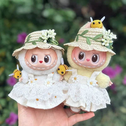 Cute Doll Clothes Korean Style Daisy Hat For Ladbubu - ToylandEU