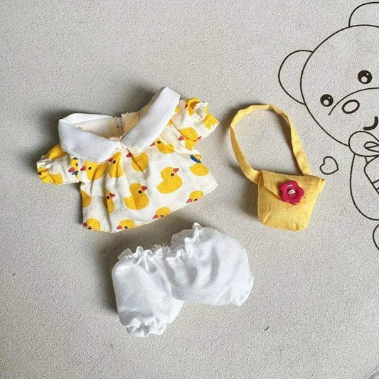 Chic Pineapple Sweater 17CM Labubu Outfit Toyland EU - ToylandEU™