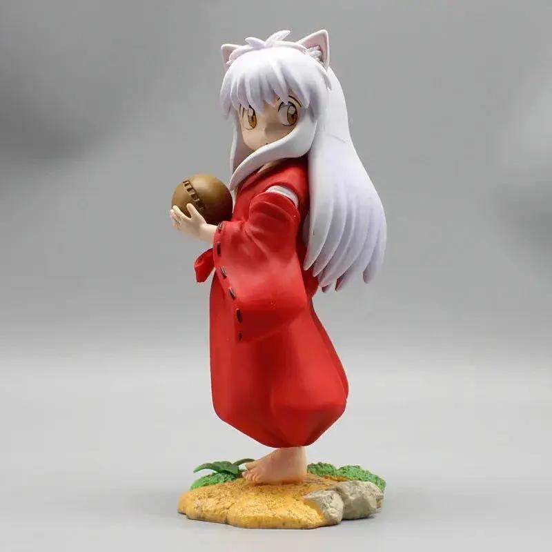 Inuyasha Chibi Figure Looking Back Pose Desktop Decor - ToylandEU