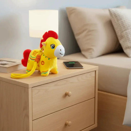 Cute Little Horse Plush Ornament New Year Lucky Charm - ToylandEU™