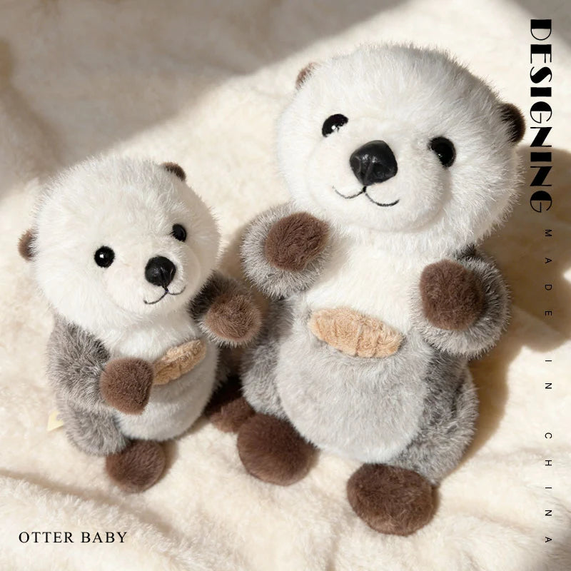 Cute Otter Plush Toy Pillow Soft Stuffed Birthday Gift - ToylandEU