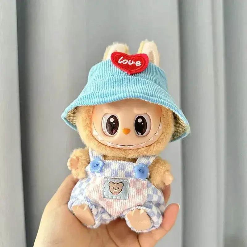 Cute Party Dress Suspender Pants for 17cm Labubu Dolls - ToylandEU™