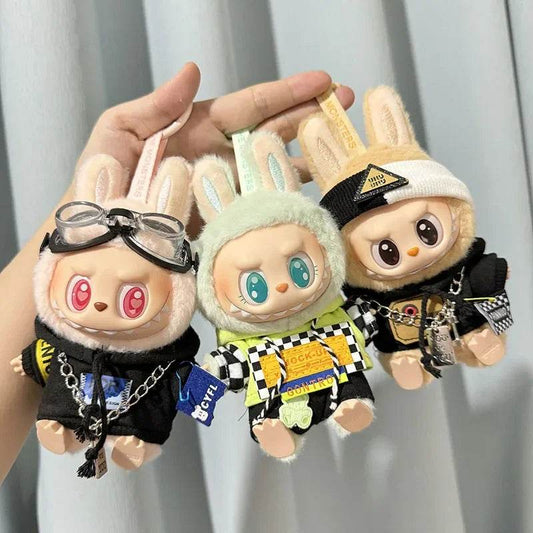 Cute Plush Doll Outfit with Fluorescent Bear Flight Suit for Kids DIY Gift - ToylandEU