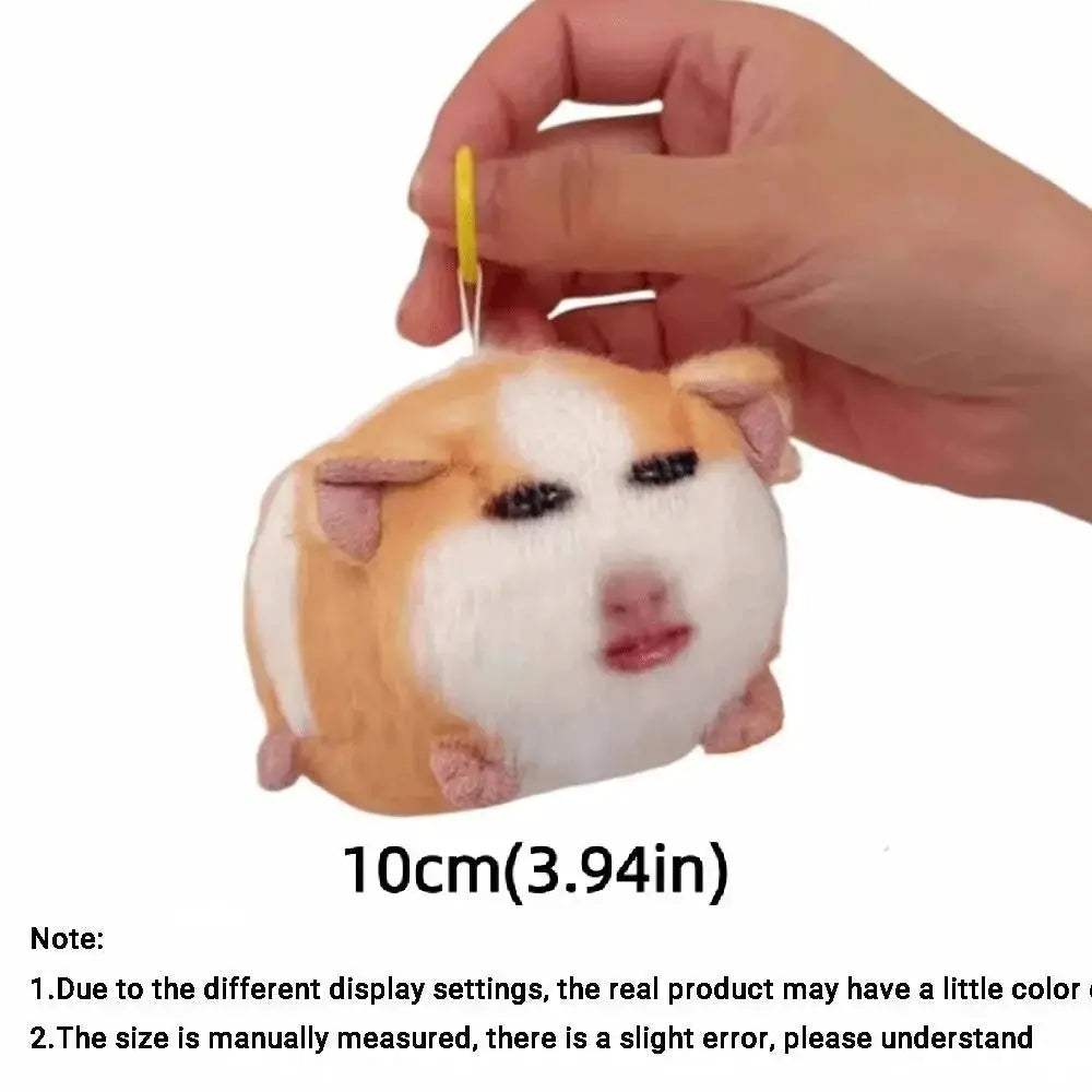 Cute Plush Dutch Pig Pendant Keyring Home Decor Accessory - ToylandEU