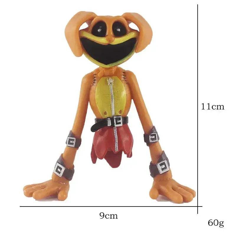 Cute Smiling Critters Monster Figure PVC Collectible Toy Gift - ToylandEU