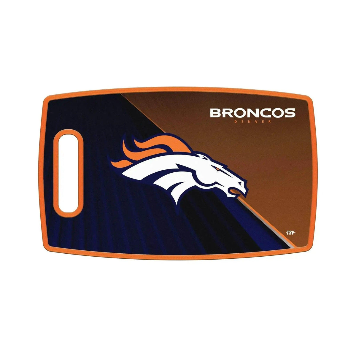 Denver Broncos Large Cutting Board 14 Inch Plastic - ToylandEU™