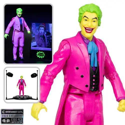 DC Retro Joker Action Figure Black Light Exclusive - ToylandEU™