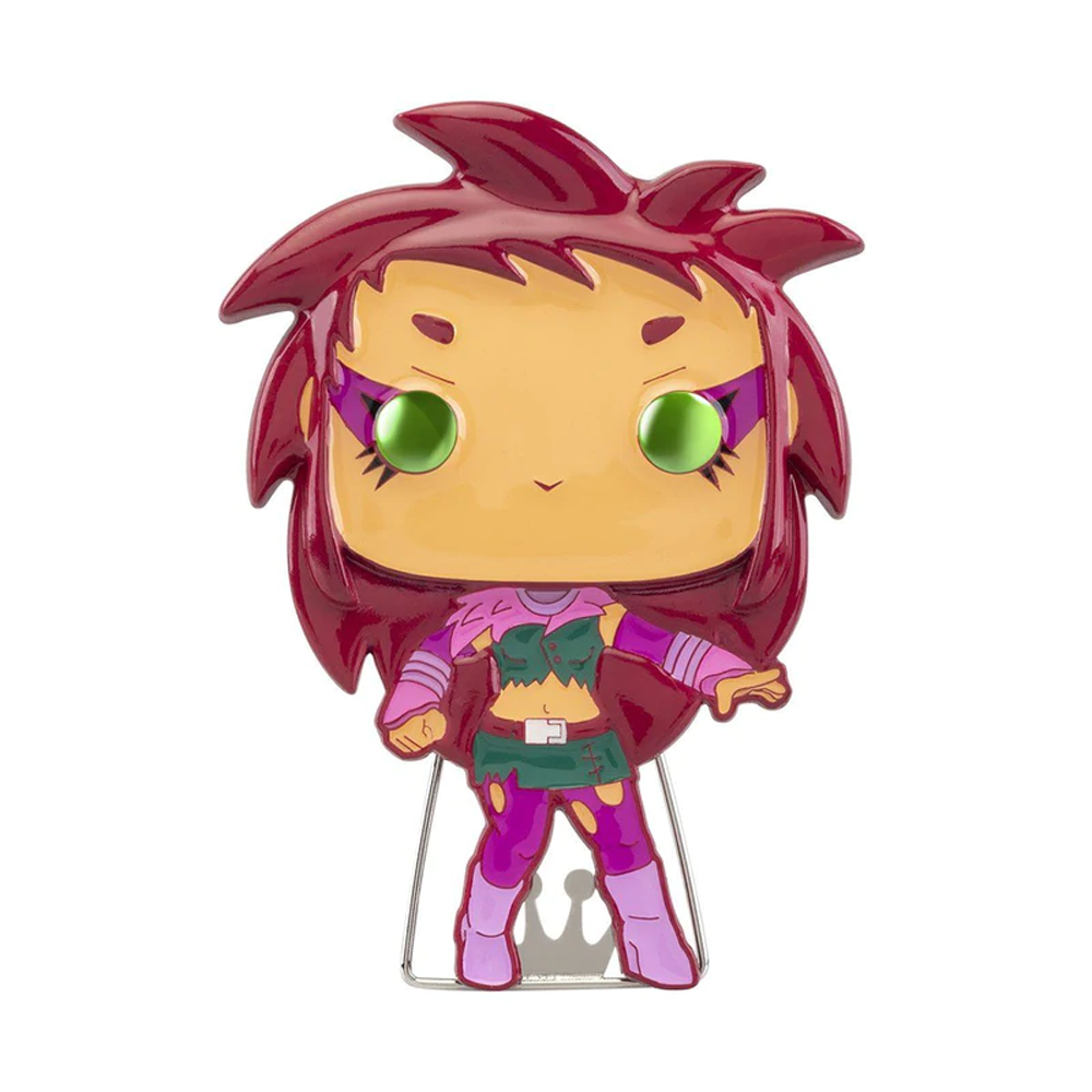 Pop Pins | Starfire Figure 4 Inch | Metal Enamel Finish
