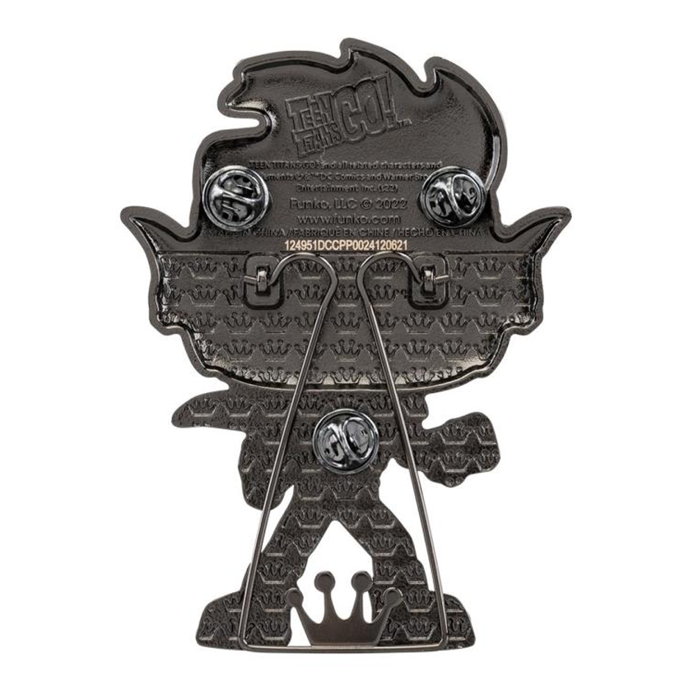POP Pins | Beast Boy | 4-Inch Enamel Metal | Teen Titans Go