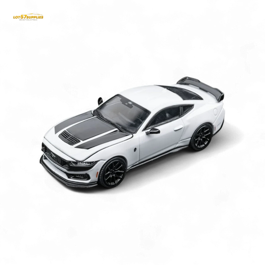 Mustang Dark Horse Diecast Crystal White Finish 164 Scale - ToylandEU™