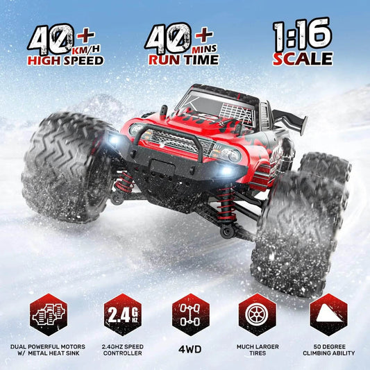 DEERC 9500E 1:16 RC Car 4x4 Off-Road Monster Truck - ToylandEU