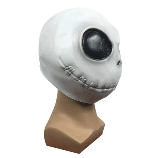 DISNEY The Nightmare Before Christmas Jack Skellington Cosplay Mask Costume Latex Helmet Halloween Gifts Props - ToylandEU