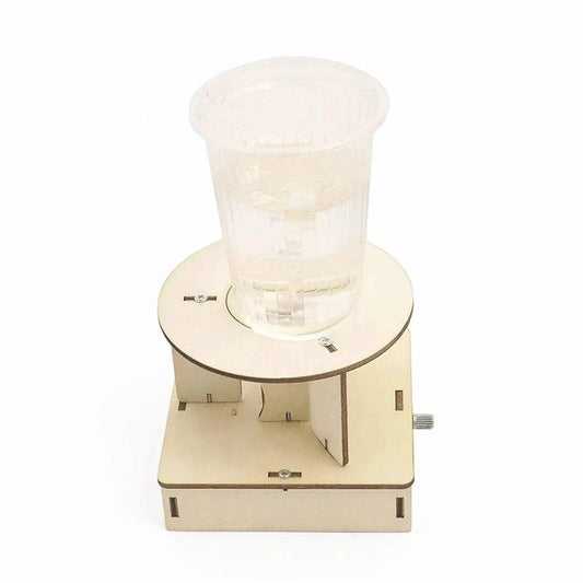 DIY Electric Water Tornado Swirl Maker Wooden Puzzle Science Experiment Gift for Children - ToylandEU