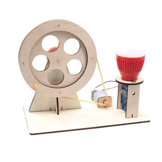 DIY Mini Hand Crank Generator DIY Science Experiment Kit Education Model Toy For Children Gift - ToylandEU