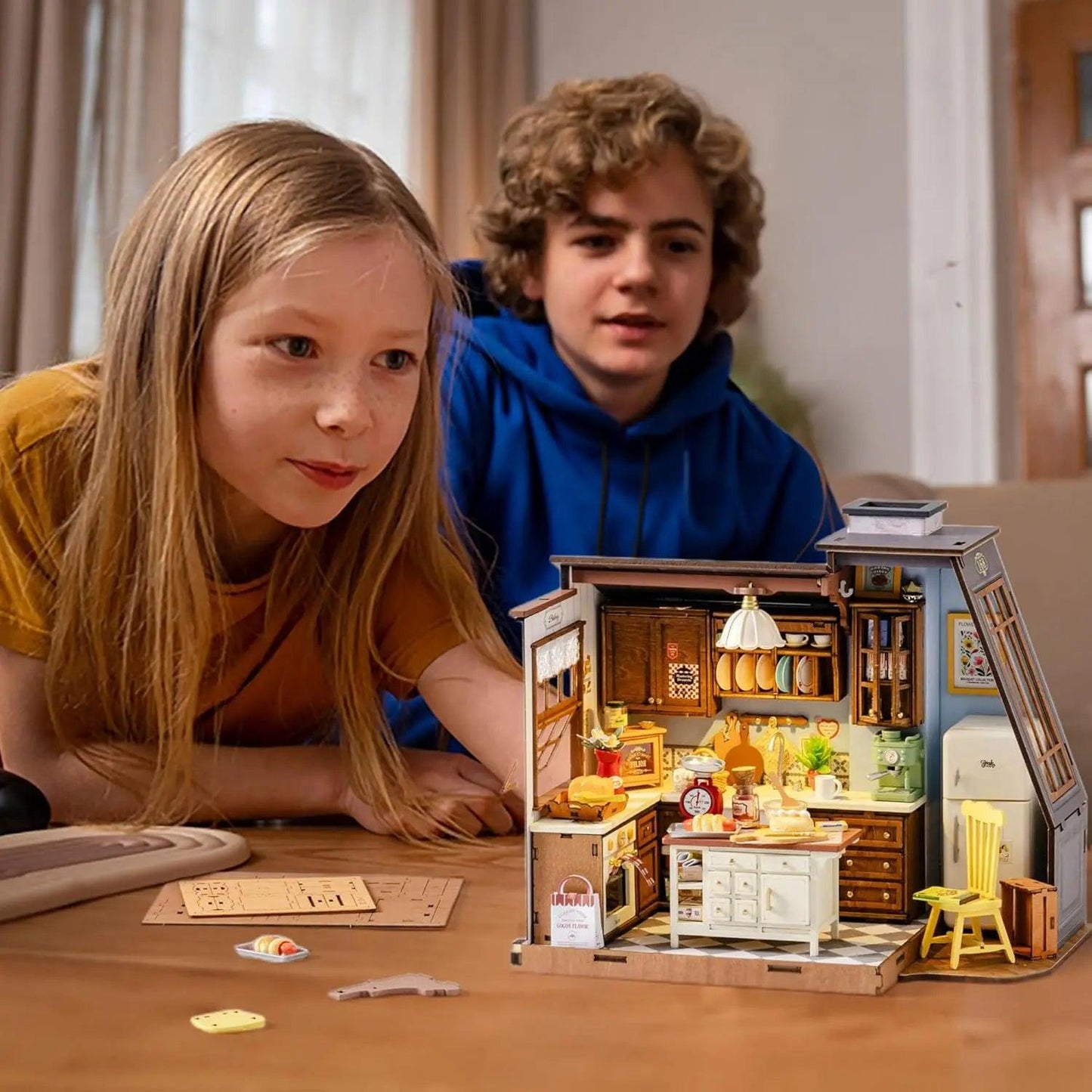 DIY Miniature Dollhouse Kit | 359 Pcs | Toylandeu™