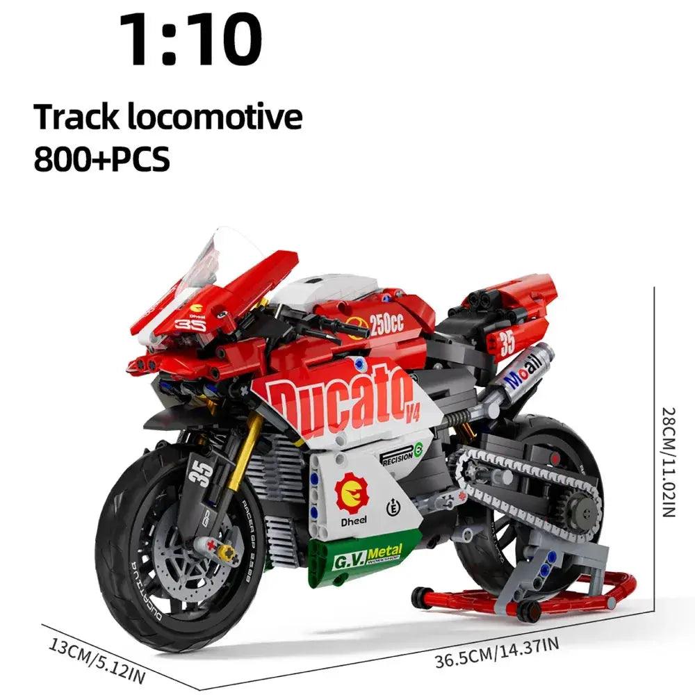 DIY Model Motorcycle Building Blocks Lego Deluxe Kit - ToylandEU™