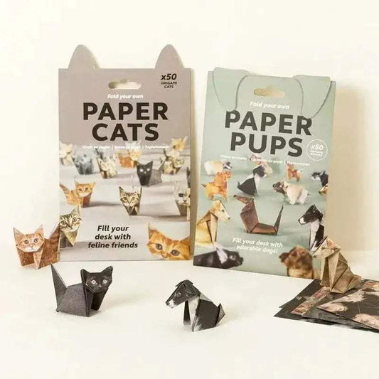 DIY Origami Paper Cats Kit For Kids Creative Fun - ToylandEU™