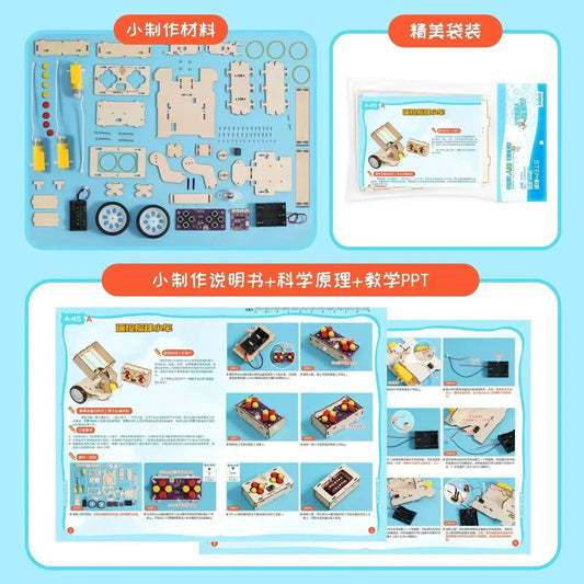 DIY Remote Ball Car STEM Kit Educational Toys For Kids - ToylandEU™