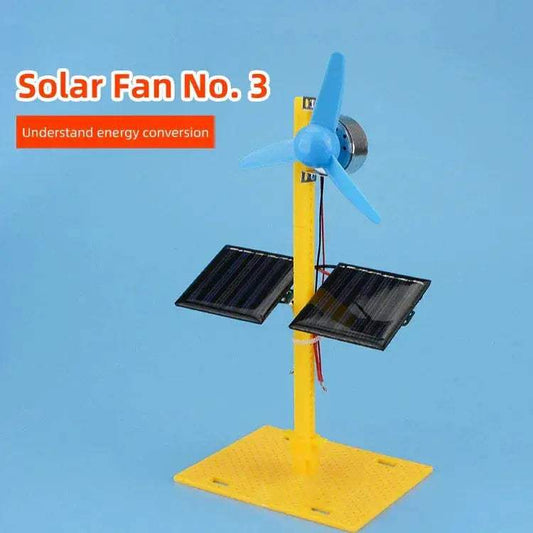 DIY Solar Electric Fan Kit For STEM Education And Fun - ToylandEU™
