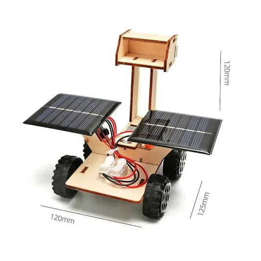 DIY Solar Satellite Educational Wooden Puzzle Kit STEM - ToylandEU™