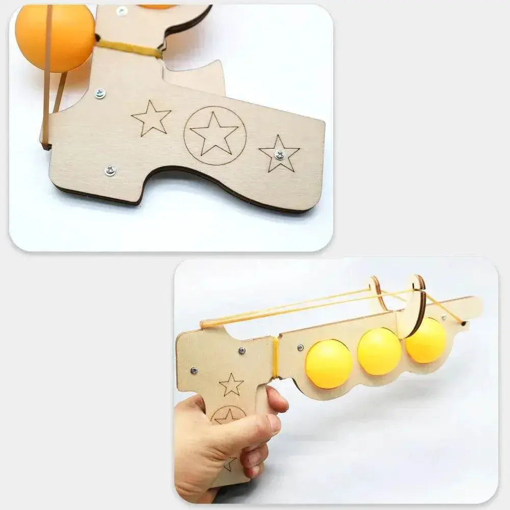 DIY Table Tennis Elastic Model Science Experiment Kit Education Toy For Children Gift Project - ToylandEU