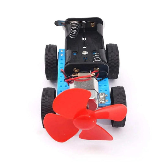 DIY Wind Power Car Assemble Science Model Materials Kits School Projects Teaching Kids Educational Toys Puzzle Equipment Toys - ToylandEU