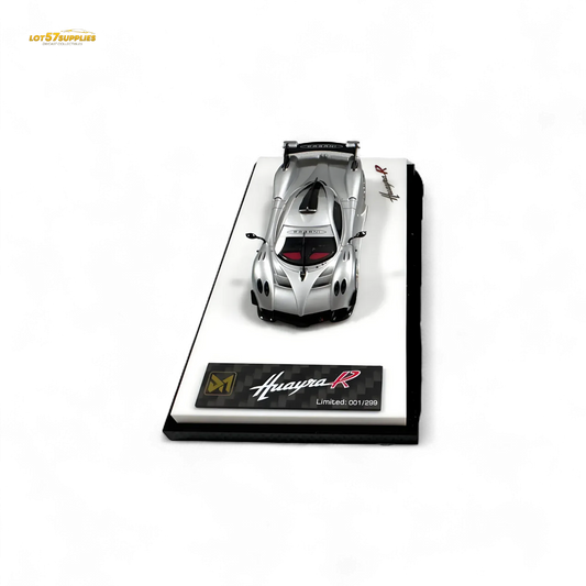 Pagani Huayra R Diecast Matte Silver Limited Edition - ToylandEU™
