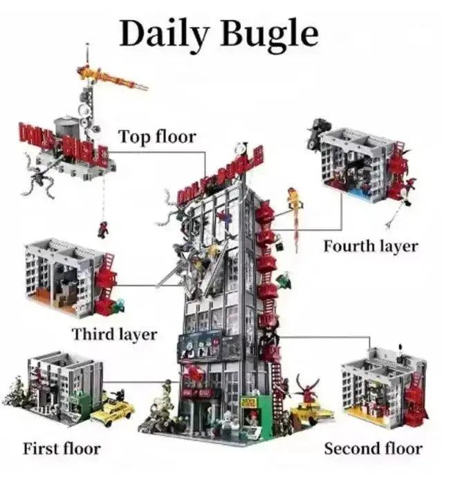 Daily Bugle Skyscraper Building Set 3772 Skyline - ToylandEU™