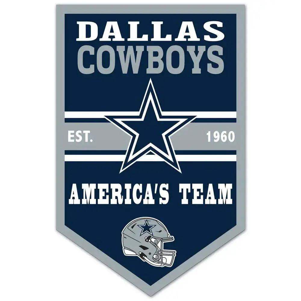 Dallas Cowboys 11x17 Wood Chevron Sign for Fan Cave Decor - ToylandEU™