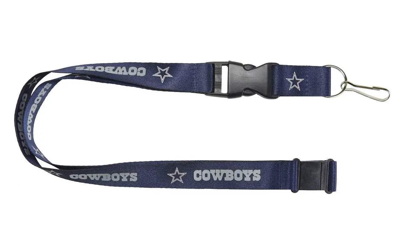 Dallas Cowboys Blue Lanyard Aminco Breakaway Quick Release - ToylandEU™