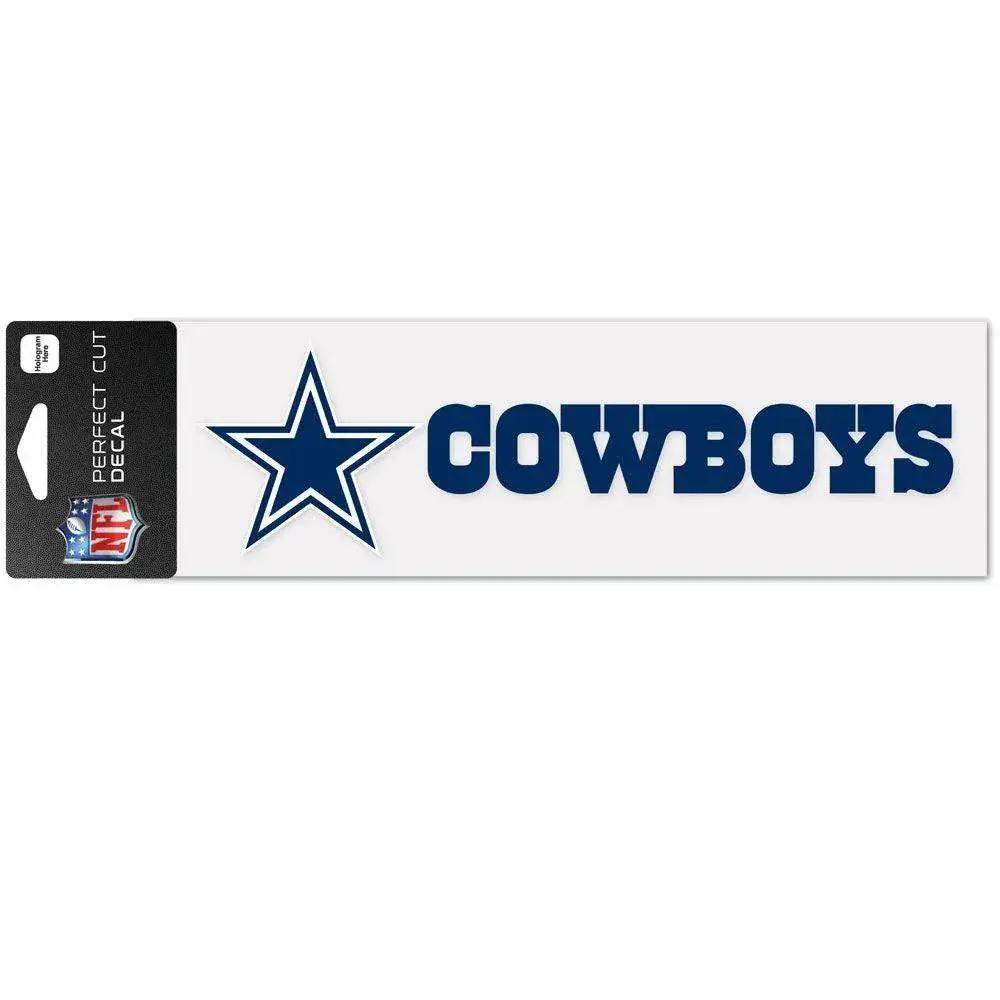 Dallas Cowboys Decal 3X10 Perfect Cut Wordmark Color - ToylandEU™