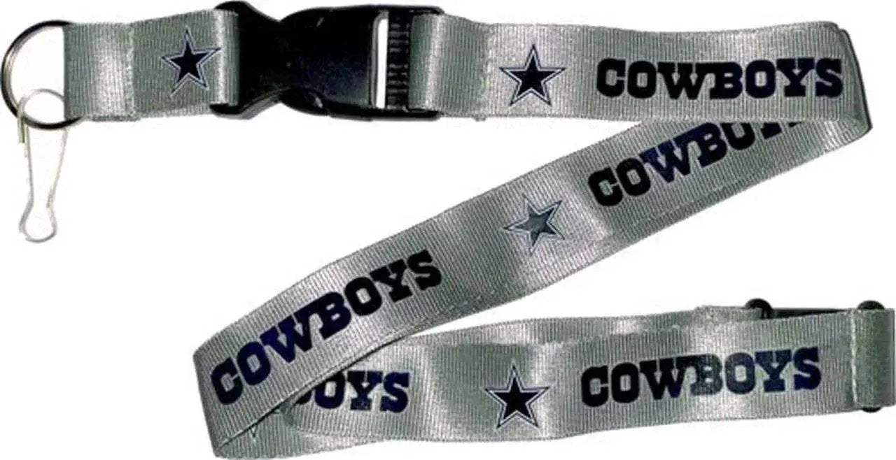 Dallas Cowboys Lanyard Silver Aminco Breakaway Release - ToylandEU™