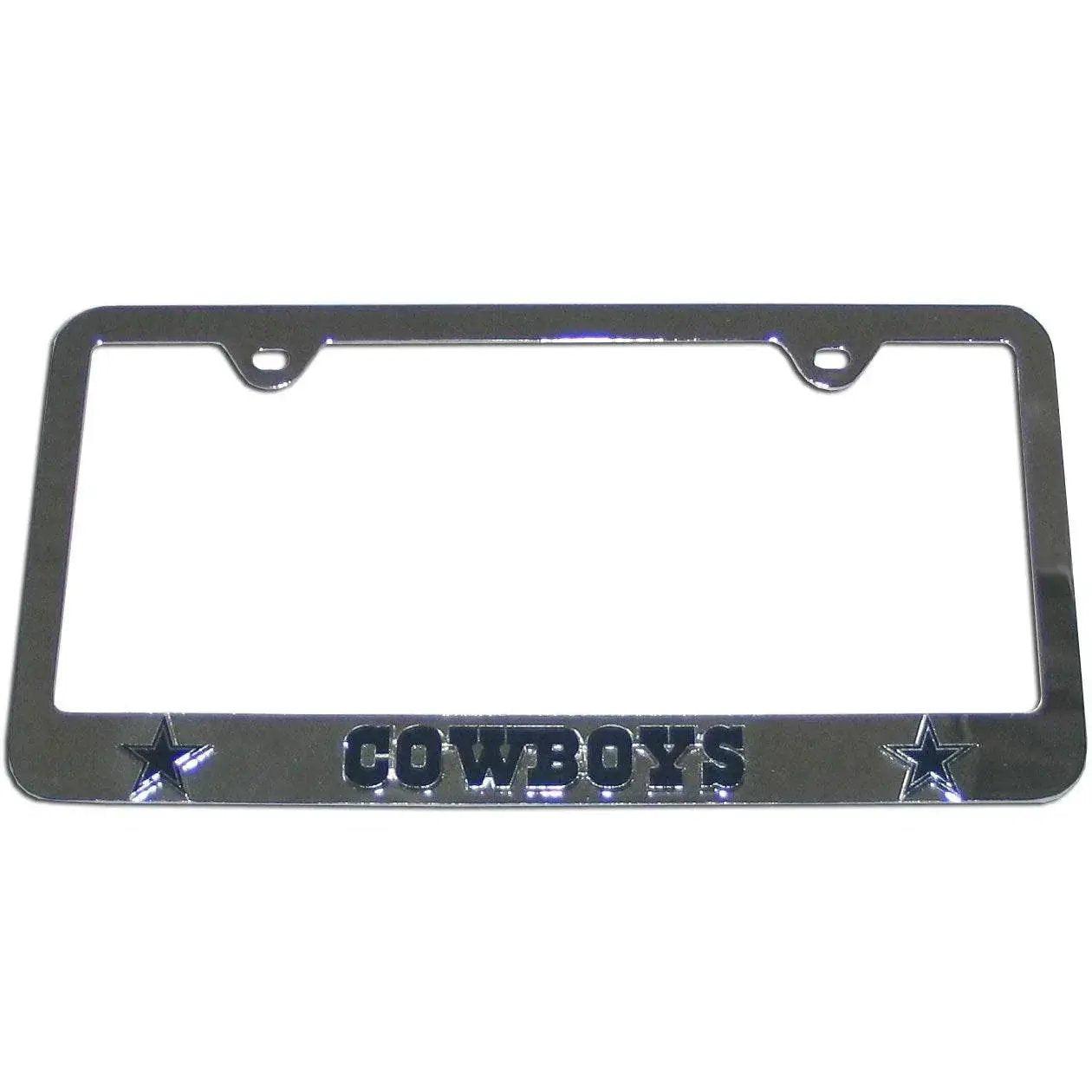 Dallas Cowboys License Plate Frame Colorado Chrome Finish - ToylandEU™