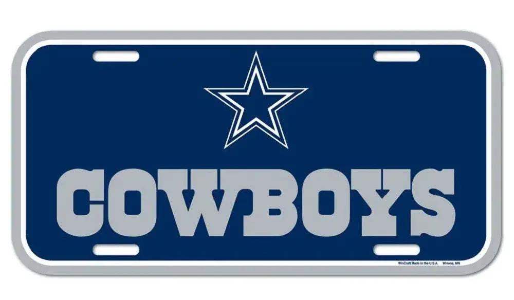 Dallas Cowboys License Plate Plastic - ToylandEU™