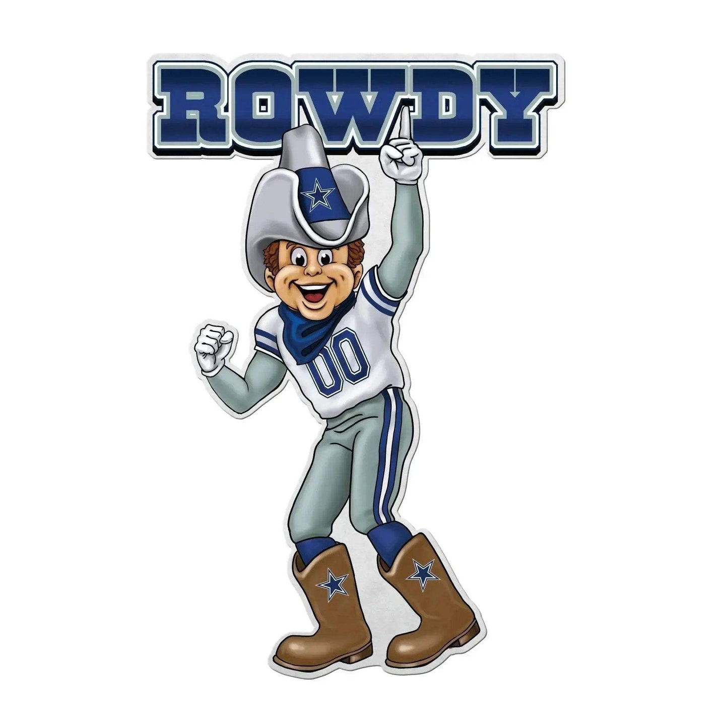 Dallas Cowboys Pennant Shape Felt Mascot Design Rico - ToylandEU™